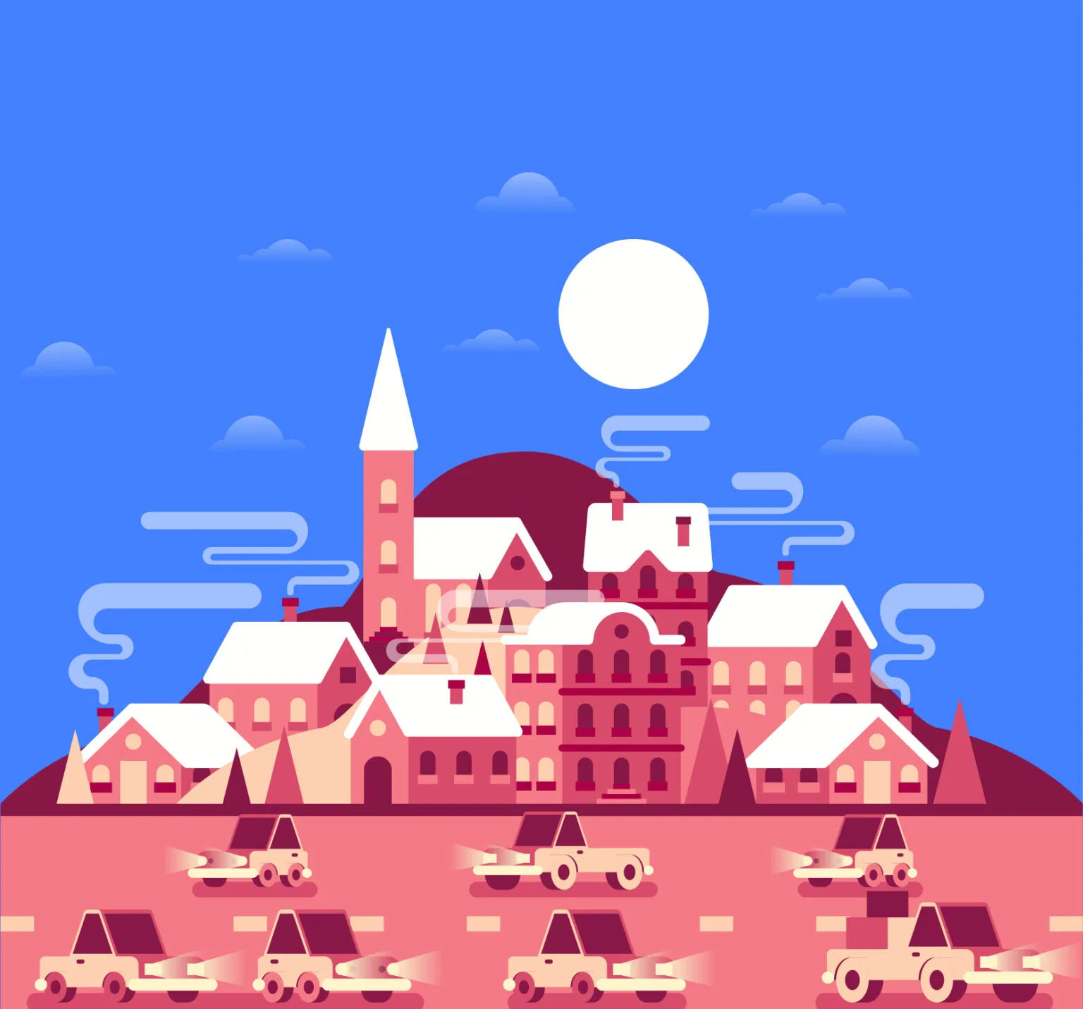 Vermont Illustration